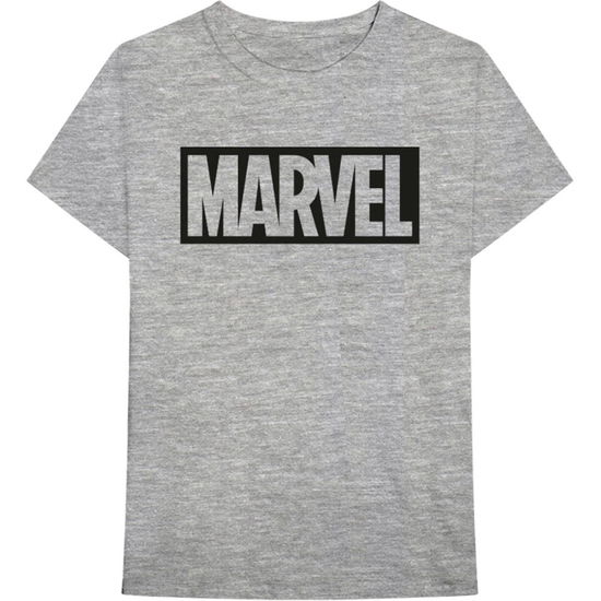 Cover for Marvel Comics · Marvel Comics Unisex T-Shirt: Logo (T-shirt) [size XXL] [Grey - Unisex edition]