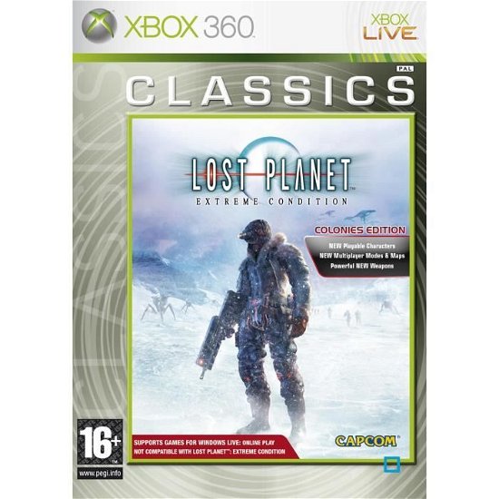 Cover for Xbox 360 · Lost Planet Extreme Condition (PS4)