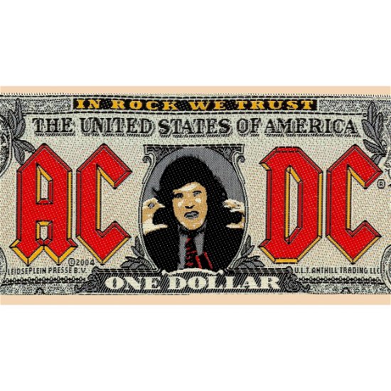 Cover for AC/DC · Bank Note (Patch) (2019)