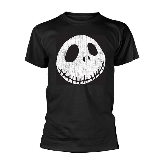 Cover for The Nightmare Before Christmas · Nightmare Before Christmas (The): Cracked Face (T-Shirt Unisex Tg. L) (T-shirt) [size L] [Black (Fotl) edition] (2017)