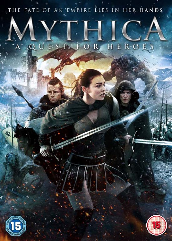 Cover for Mythica: a Quest for Heroes Dv · Mythica - A Quest For Heroes (DVD) (2015)