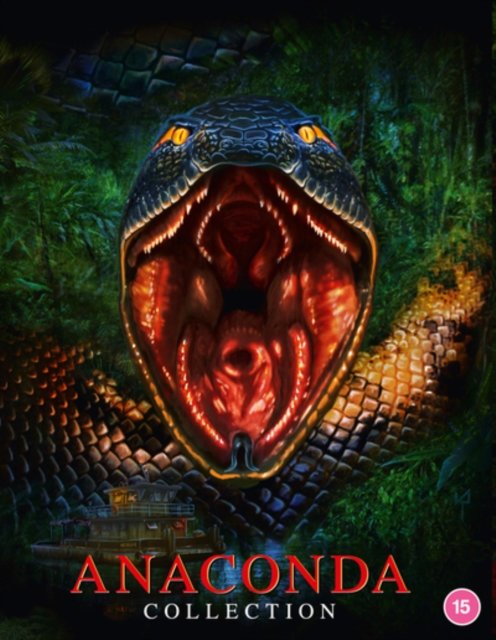 Cover for Luis Llosa · Anaconda Collection 1-4 (Blu-ray) (2023)