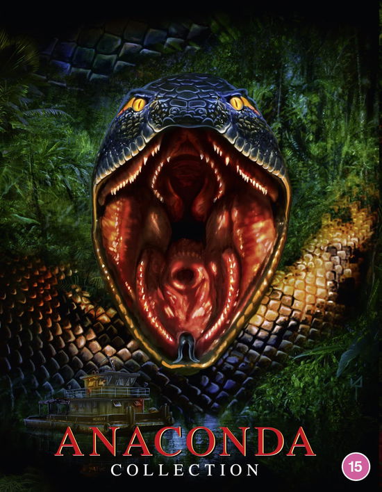 Anaconda Collection 1-4 - Luis Llosa - Film - 88 FILMS - 5060710972115 - 16. oktober 2023