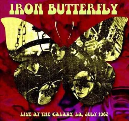 Cover for Iron Butterfly · Live at the Galaxy La July 1967 (LP) (2014)