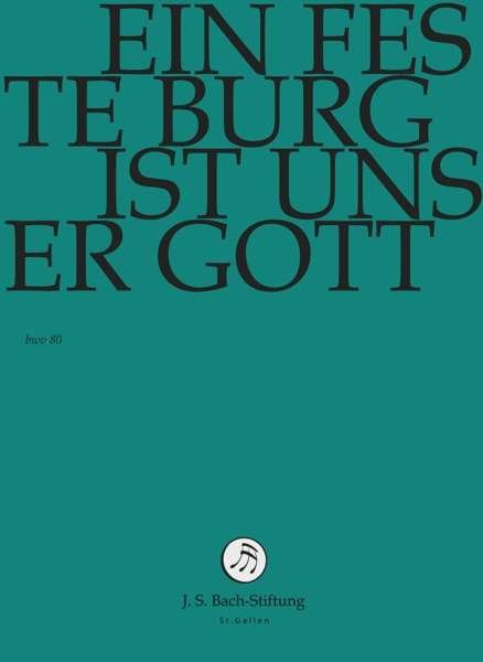 Cover for J.S. Bach-Stiftung / Lutz,Rudolf · Ein feste Burg ist unser Gott (DVD) (2017)
