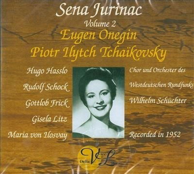 Cover for Pyotr Ilyich Tchaikovsky  · Eugene Onegin (1879) (2 Cd) (CD)