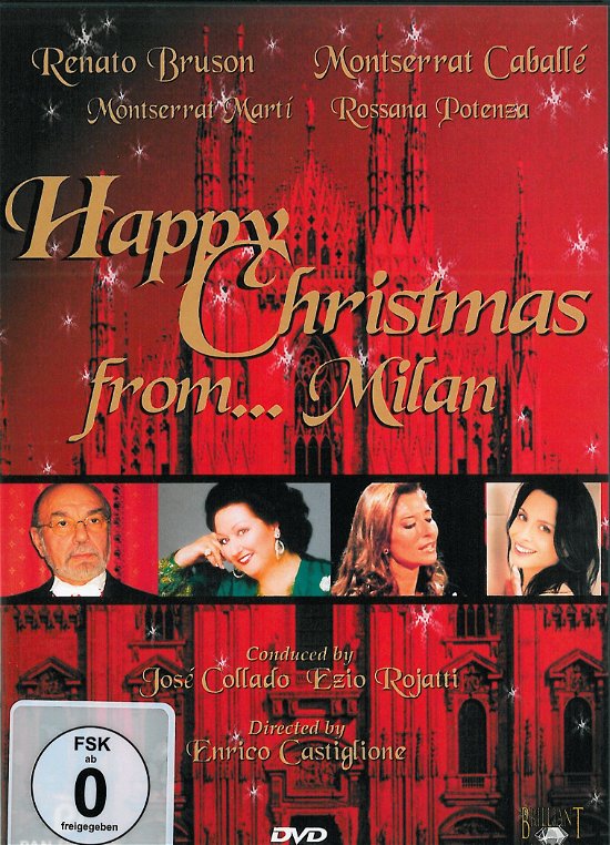 Cover for Caballe,Montserrat / Bruson,Renato / Marti,Montserr · Happy Christmas From... Milan (DVD) (2013)