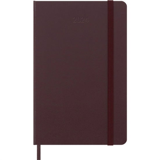 Cover for Moleskine 2024 12-Month Weekly Pocket Hardcover Notebook (Paperback Book) (2023)