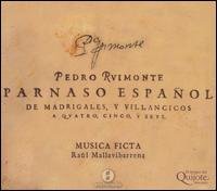 Cover for Musica Ficta · RUIMONTE: Parnaso Espanol (CD) (2012)