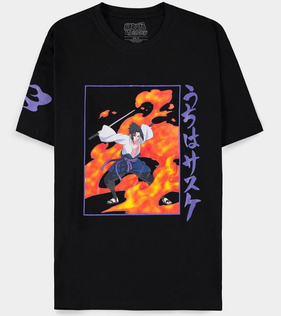 Cover for Difuzed · NARUTO - Sasuke - Men T-Shirt (Toys) [size XXL]