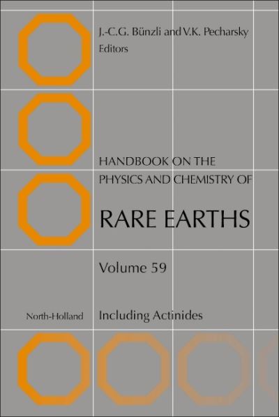 Cover for Jean-Claude G. Bunzli · Handbook on the Physics and Chemistry of Rare Earths: Including Actinides - Handbook on the Physics &amp; Chemistry of Rare Earths (Hardcover Book) (2021)