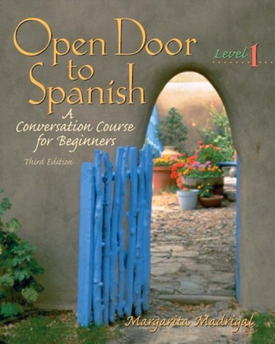 Cover for Margarita Madrigal · Open Door to Spanish: A Conversation Course for Beginners,  Level 1 (Taschenbuch) (2004)