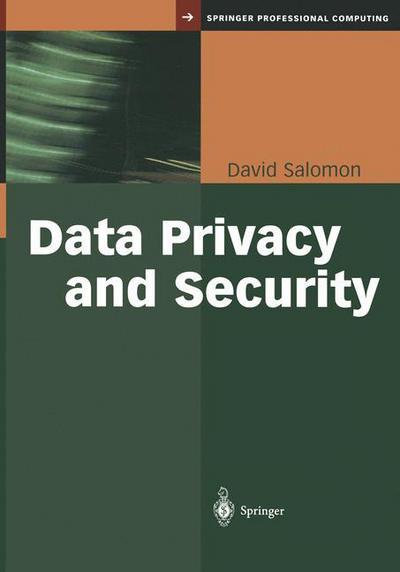 Cover for David Salomon · Data Privacy and Security: Encryption and Information Hiding (Hardcover Book) (2003)