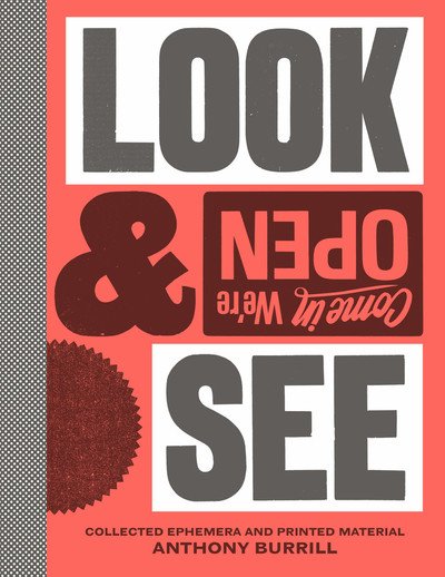 Cover for Anthony Burrill · Anthony Burrill: Look &amp; See (Hardcover Book) (2018)