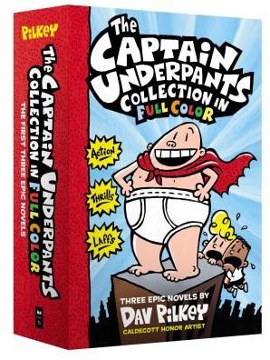 Cover for Dav Pilkey · Captain Underpants Color Collection (Bokset) (2015)
