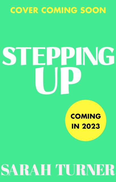 Cover for Sarah Turner · Stepping Up (Pocketbok) (2023)