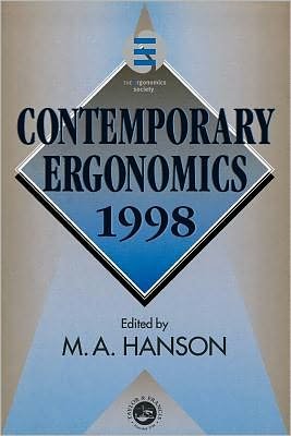 Cover for Ergonomics Society · Contemporary Ergonomics 1998 - Contemporary Ergonomics (Paperback Bog) (1998)