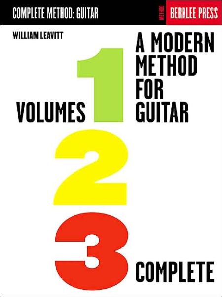 A Modern Method for Guitar - Volumes 1, 2, 3 Comp. - William Leavitt - Books - Berklee Press Publications - 9780876390115 - December 1, 1999