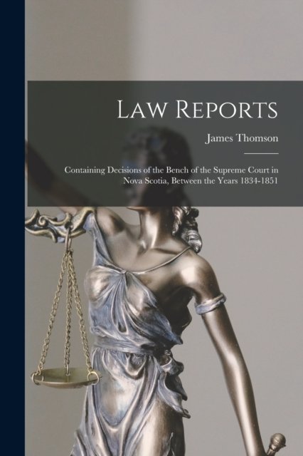 Cover for James Thomson · Law Reports [microform] (Paperback Book) (2021)