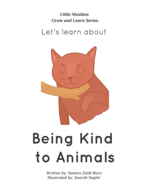 Cover for Samira Zaidi Rizvi · Let's learn about being kind to animals (Paperback Book) (2017)