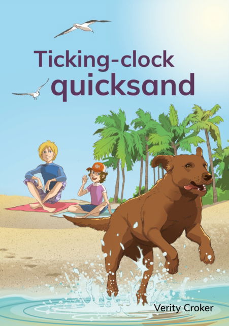 Cover for Verity Croker · Ticking-clock quicksand - Red Squirrel Reading Road 2 (Paperback Book) (2025)