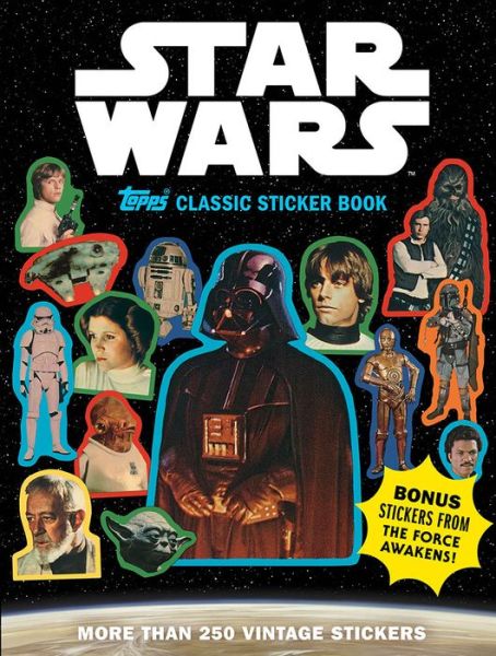 Cover for The Topps Company · Star Wars Topps Classic Sticker Book (Paperback Book) (2017)