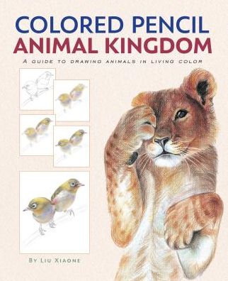 Cover for Inc Peter Pauper Press · Clrd Pencil Drawng: Animal Kingdom (Book) (2017)