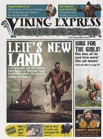 Cover for Andrew Langley · The Viking Express - Newspapers from History (Hardcover Book) (2017)