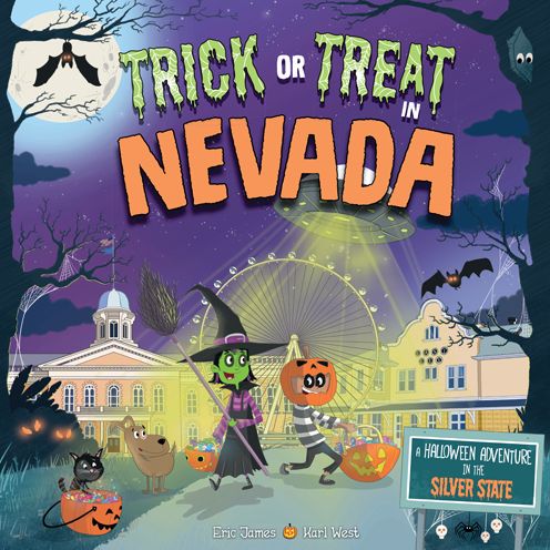 Cover for Eric James · Trick or Treat in Nevada (Hardcover Book) (2019)