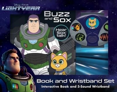 Cover for P I Kids · Disney Pixar Lightyear: Buzz and Sox Book and 5-Sound Wristband Set (DIV) (2022)