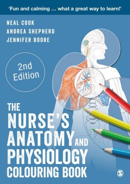 Cover for Neal Cook · The Nurse's Anatomy and Physiology Colouring Book (Paperback Book) [2 Revised edition] (2020)