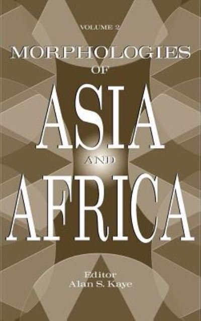 Cover for Morphologies of Asia and Africa (Bog) (2018)