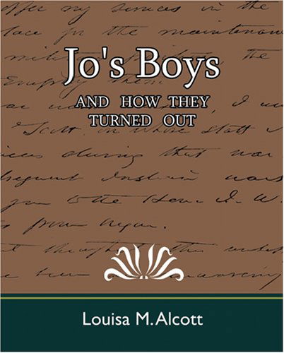 Cover for M Alcott Louisa M Alcott · Jo's Boys (Paperback Book) (2007)