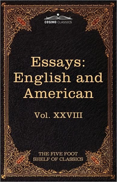 Cover for John Henry Newman · Essays: English and American: the Five Foot Shelf of Classics, Vol. Xxviii (In 51 Volumes) (Pocketbok) (2010)