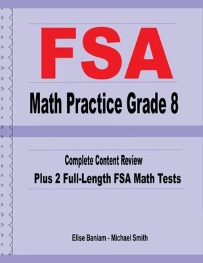 Cover for Michael Smith · FSA Math Practice Grade 8 (Paperback Book) (2021)