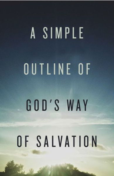 Cover for Spck · A Simple Outline of God's Way of Salvation (Pack of 25) (Paperback Bog) (2016)