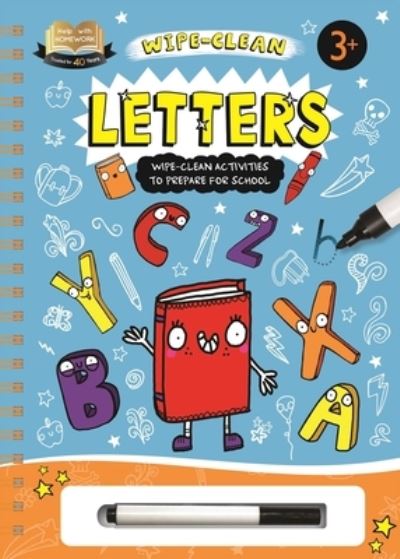 Cover for Igloobooks · Help with Homework: Letters (Spiral Book) (2021)