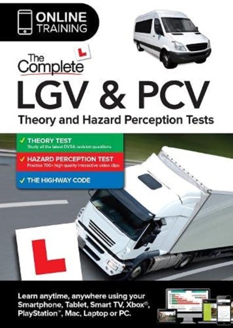 Cover for Driving Test Success · The Complete LGV &amp; PCV Theory &amp; Hazard Perception Tests (Online Subscription) (Paperback Book) (2021)