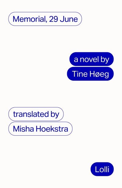 Cover for Tine Hoeg · Memorial, 29 June (Hardcover Book) (2023)