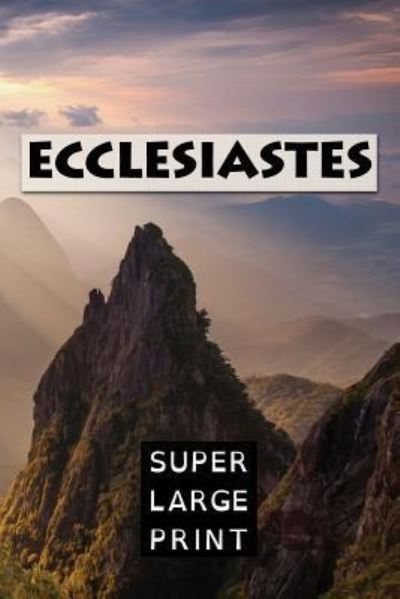 Cover for King James Bible · Ecclesiastes (Taschenbuch) (2017)