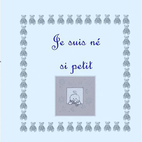 Cover for Françoise Murail · Je suis né si petit (Hardcover Book) (2010)