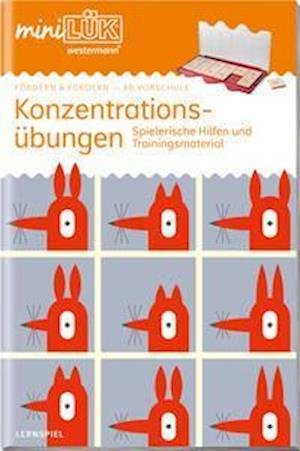 Cover for Heiner Müller · MinilÜk. Fördern &amp; Fordern: Konzentrationsübungen. Vorschule/1./2. Klasse (Pamphlet) (2021)