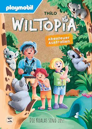 Cover for THiLO · PLAYMOBIL Wiltopia. Abenteuer Australien. Die Koalas sind los! (Book) (2024)