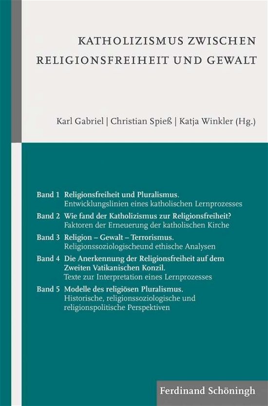 Cover for Winkler · Katholizismus zwischen Religion (Buch) (2019)