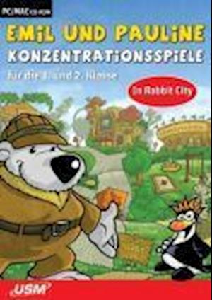 Cover for Almuth Bartl · Emil &amp; Pauline Konzentrationsspiele für die 1. und 2. Klasse (CD-ROM) (2009)