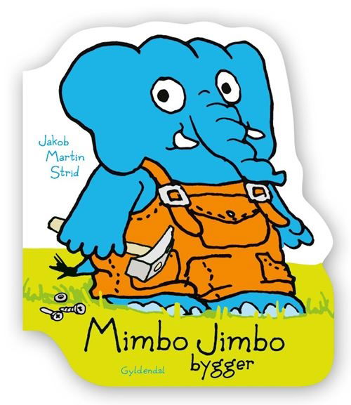 Cover for Jakob Martin Strid · Mimbo Jimbo: Mimbo Jimbo bygger (Cardboard Book) [1e uitgave] (2023)