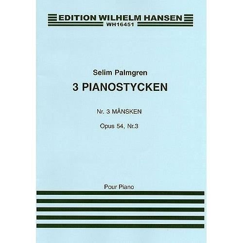 Cover for Selim Palmgren · Selim Palmgren: Mansken (Moonlight) Op.54 No.3 (Sheet music) (2015)
