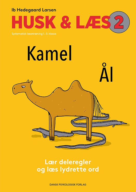 Cover for Ib Hedegaard Larsen · HUSK &amp; LÆS 2 - Lær deleregler og læs lydrette ord (Sewn Spine Book) [2º edição] (2022)
