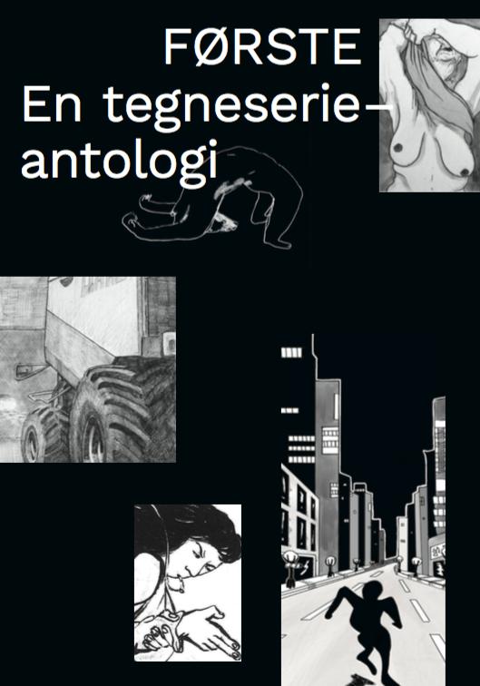 Cover for Anna Dea Djuraas, Karoline Ferreria, Carsten Folke Møller, Emma Frederiksen, Ida Hartmann, Louise Thrane Jensen, Johanne Helga Heiberg Johansen, Torstein Husgaard Kjærbo, Linea V. Knudsen, Stefan Lægaard, Kaja Meyer, Ida Felicia Noack, Evan Birkebæk Rasmu · Første (Sewn Spine Book) [1º edição] (2016)