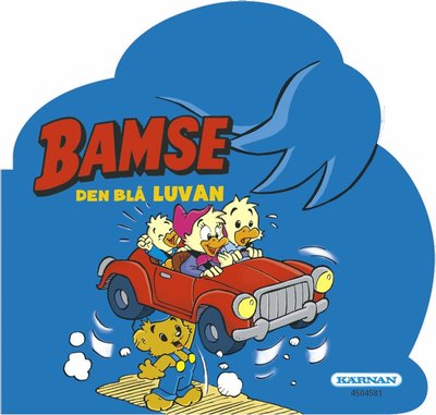 Cover for Charlotta Borelius · Bamse: Bamse Den blå luvan (Board book) (2018)